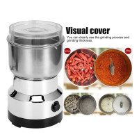 Nima Stainless Steel Electric Coffee Grinder Spice Nut Grain Herb Crusher Mill Blender Kitchen Coffee Tool Grinding Machine
