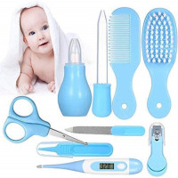 Baby Care Kit, 8 Pcs Convenient Healthcare Grooming Set For Toddler Infant