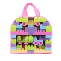 Educational Building Train Blocks Lego Set For Kids -22 Pcs Plastic Building Block Set Toy For Kids (Multicolor)