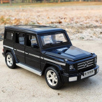 1:32 Mercedes Benz G500 Diecast Alloy Car - Licensed Vehicles Metal Car with 6 Doors Open, Sound, and Light