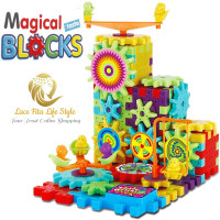 FunBlast Magical Blocks - Ultimate 3D Building Set for Brain Development & Educational Play | DIY Stacking Set for Endless Fun | Enhance Creativity & Cognitive Skills | Logo City