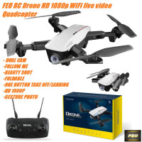 Newly arrived stylish flying folding  with Dual 4K Camera &  Dual Bettary for best gift