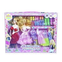 Stylish Double Barbie Doll: Modern Pretty Girls Toy with Dress & Accessories for Kids & Girls