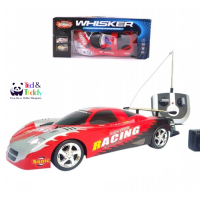 R/C 1:12 Sports Whisker Remote Controlled Car - High Speed Forward, Backward, Left & Right Movement