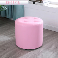 Fashion Round Bench- Pink