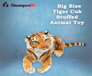 Adorable Big Size Tiger Cub Stuffed Animal Toy: Perfect for Cuddling and Display