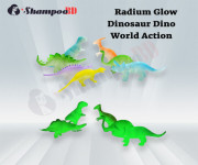 Radium Glow Dinosaur Dino World Action Figure Toys - Perfect for Kids' Playtime!