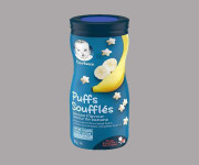 Gerber Banana Puffs - Delicious Cereal Snack for Babies
