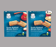 Gerber Strawberry Banana Soft Baked Grain Bars (156gm) - Delicious and Nutritious Snack