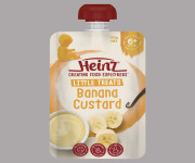 Heinz Little Treats Banana Custard 120gm - Delicious and Healthy Baby Food