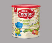 Nestle Cerelac Mixed Vegetables & Rice With Milk 400gm - Nutritious Baby Food Blend | Buy Online Now
