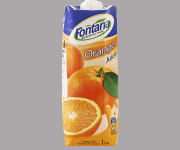 Fontana 100% Natural Orange Juice 1L: Refreshingly Pure and Delicious