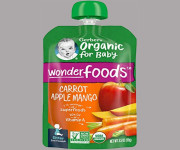 Gerber Organic Carrot, Apple & Mango Puree 99gm
