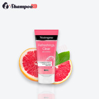 Neutrogena Refreshingly Clear Daily Exfoliator with Pink Grapefruit & Vitamin C (Oil Free) 150ml | Pink Grapefruit & Vitamin C (Oil Free)