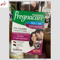 Vitabiotics PregnaCare His and Hers Conception Tablets: Boost Fertility Naturally!