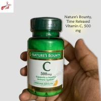 Nature's Bounty Time Released Vitamin C 500 mg - The Perfect Solution for Boosting Your Immune System and Enhancing Overall Health