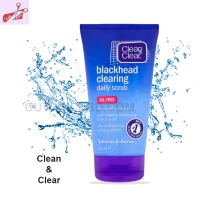 Clean and Clear Blackhead Clearing Daily Scrub - Gently Exfoliate for a Clearer Complexion