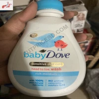 Dove Baby Sensitive Skin Care: Gentle Head to Toe Wash for Rich Moisture