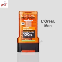 L'Oreal Men Expert Hydra Energetic Shower Gel 300ml - Energize Your Skin with this Refreshing Shower Gel for Men