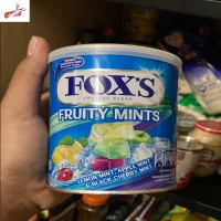 Fox's Crystal Clear Candy Tin - Thailand - 1 Tin X 180gm = 180Grm | Shop Delicious Fox's Crystal Clear Candies Online