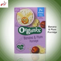 Organix Banana & Plum Porridge 200G (7+ Months)
