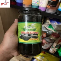 Hosen Black Olives Whole 350g