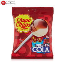 Chupa Chups Fresh Cola Lollipops (10pc's) 120G