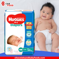 Huggies  Dry Belt NB (Upto 5KG) 64 pc's