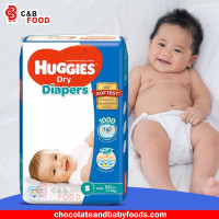 Huggies  Dry Belt S (4-8KG) 60pc's