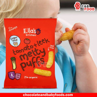 Ella's Kitchen Tomato + Leek Melty Puffs (6months) 20g