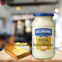 Hellmann's Real Mayonnaise Glass Bottle 400g
