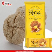 Relish Ginger, Honey & Oats Cookies (12packs) 504G