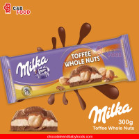 Milka Toffee Whole Nuts Chocolate Bar 300g