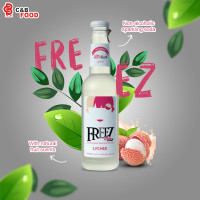 Freez Mix Lychee Fruit Carbonated Flavored Drink 275ml