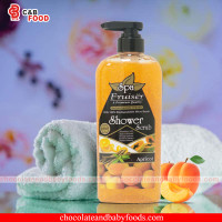 Spa Fruiser Apricot Shower Scrub 730ml