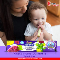 Kodomo Cream Grape Xylitol Plus Toothpaste 40G