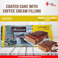 Maestro Massimo Latorta Coated Cake with Coffee Cream Filling 300G