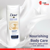 Dove Nourishing Body Care Essential Body Lotion For Dry Skin 400ml