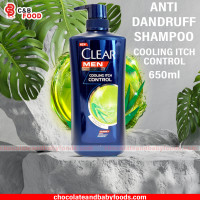 Clear Men Anti-Dandruff Cooling Itch Control Shampoo 650ml