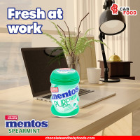 Mentos Pure Fresh Spearmint Gums 30pc's 60G