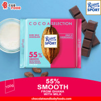 Ritter Sport 55% Smooth with Cocoa Dark Milk Chocolate 100G