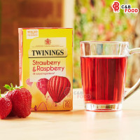 Twinings Strawberry & Raspberry (20tea Bags) 40G