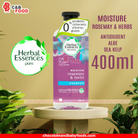 Herbal Essences Moisture Rosemary & Herbs Shampoo 400ml