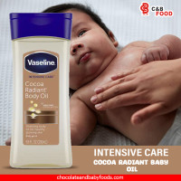 Vaseline Intensive Care Cocoa Radiant Baby Oil 200ml