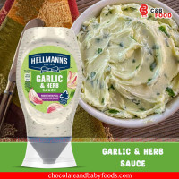 Hellmnann's Garlic & Herb Sauce 260G