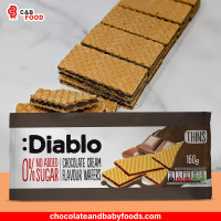 Diablo 0% No Added Sugar Chocolate Cream Flavor Wafers 160G